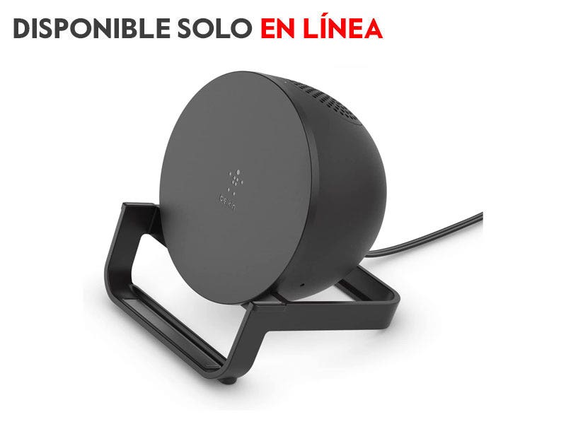 Belkin, Stand con Cargador inalámbrico + Bocina