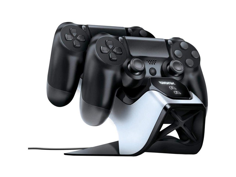 Cargador Bionik Power Stand para DualShock PS4 (Negro)