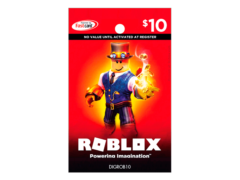 Tarjeta para Roblox de $10