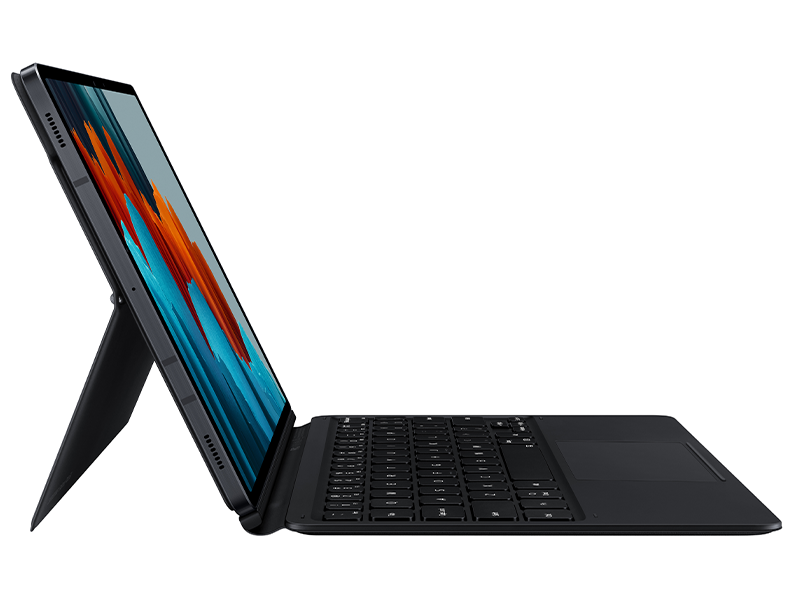 Samsung Estuche Con Keyboard Para Tablet Galaxy Tab S7 (Negro)