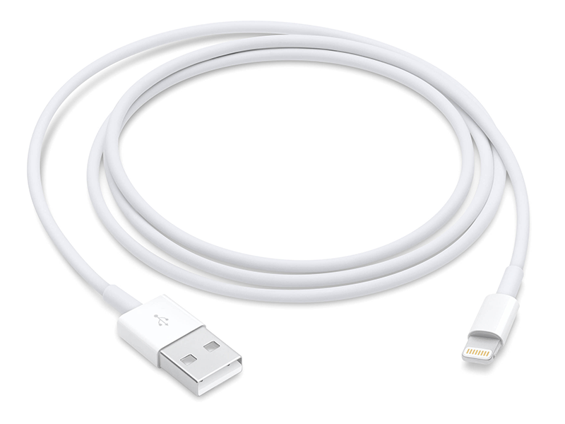 Cable Apple de Conector Lightning a USB, 1m (Blanco)