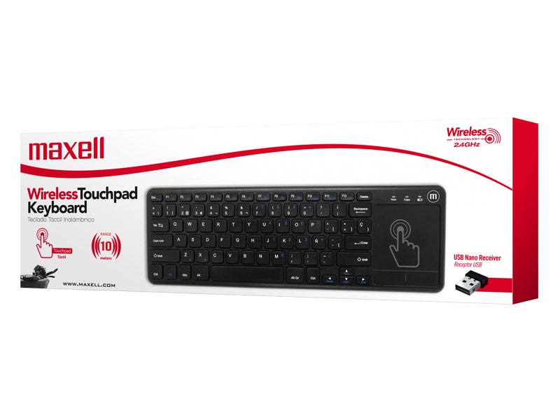 Teclado Maxell con Touch Pad