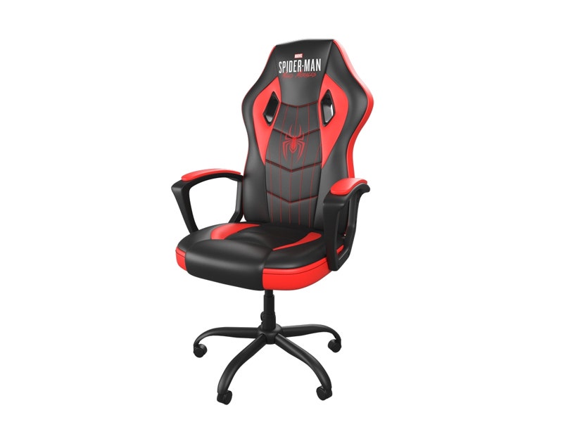 Silla XTech Gaming con Altura Ajustable y Reposabrazos Edición Spiderman Miles Morales